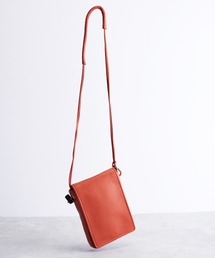 waku（ワク）の「waku ワク / レザーフラップスクエアバッグ（キーリング付き） ミニバッグ スクエアバッグ スマホショルダー / WK-0003（ショルダーバッグ）」