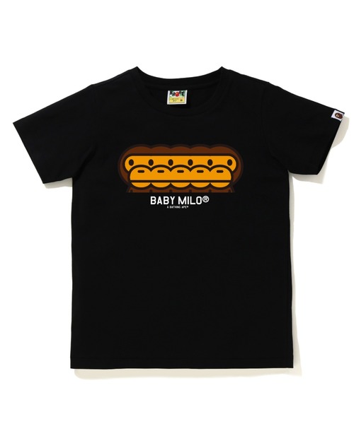 A BATHING APE(アベイシングエイプ)の「BABY MILO NACHBILD TEE L(Tシャツ/カットソー・レディース・ホワイト/ブラック/グレー/ピンク・SMALL/X-SMALL)」の3枚目の写真