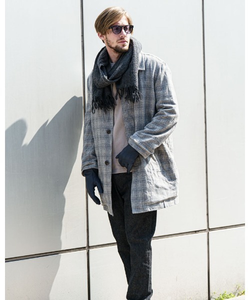 wjk（ダヴルジェイケイ）の「leather groves（手袋・メンズ・ブラック/ネイビー・FREE）」の11枚目の写真