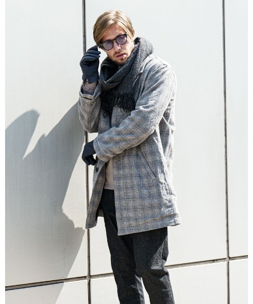 wjk（ダヴルジェイケイ）の「leather groves（手袋・メンズ・ブラック/ネイビー・FREE）」の12枚目の写真