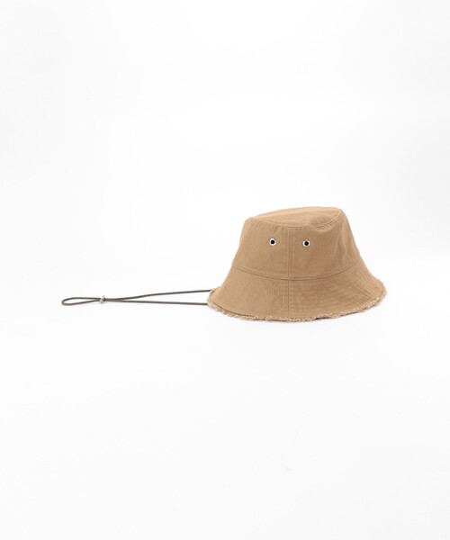 FREAK'S STORE（フリークスストア）の「Casselini/キャセリーニ リバーシブルバケットハット（ハット・レディース・ブラック/ベージュ/アイボリー/キャメル・ONE SIZE）」の14枚目の写真