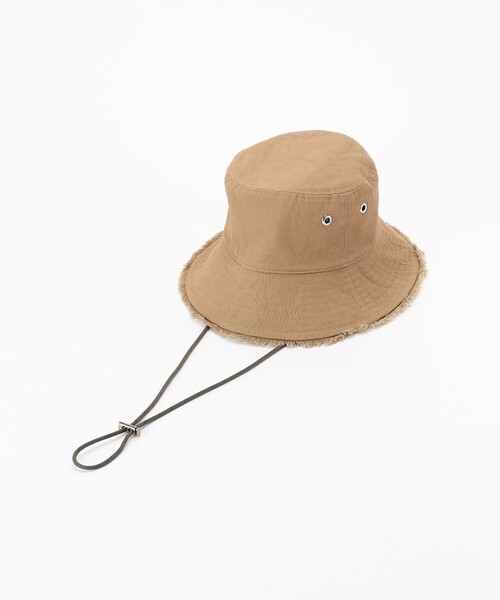 FREAK'S STORE（フリークスストア）の「Casselini/キャセリーニ リバーシブルバケットハット（ハット・レディース・ブラック/ベージュ/アイボリー/キャメル・ONE SIZE）」の19枚目の写真
