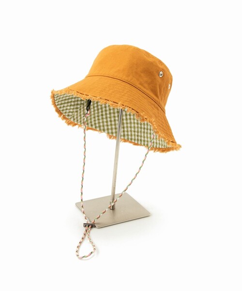 FREAK'S STORE（フリークスストア）の「Casselini/キャセリーニ リバーシブルバケットハット（ハット・レディース・ブラック/ベージュ/アイボリー/キャメル・ONE SIZE）」の21枚目の写真