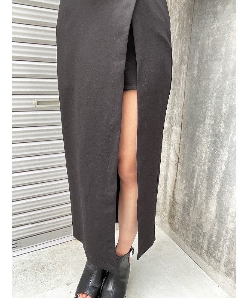 ENVYM（アンビー）の「スリットロングポンチＳＫ（スカート・レディース・ブラック・FREE）」の13枚目の写真