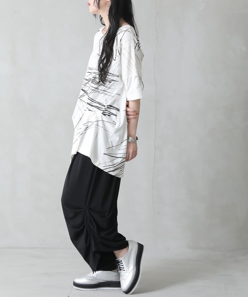 n'OrLABEL（ノアールレーベル）の「【廃盤】『ドレープタックパンツ』（その他パンツ・レディース・ライトグレー/ブラック/ダークブルー・FREE）」の14枚目の写真