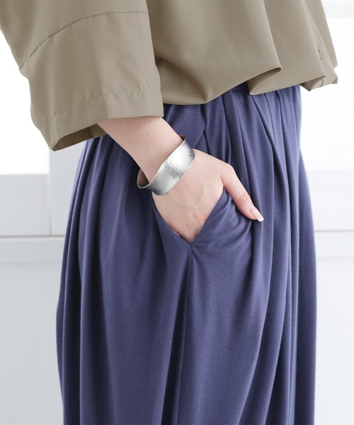 n'OrLABEL（ノアールレーベル）の「【廃盤】『ドレープタックパンツ』（その他パンツ・レディース・ライトグレー/ブラック/ダークブルー・FREE）」の11枚目の写真