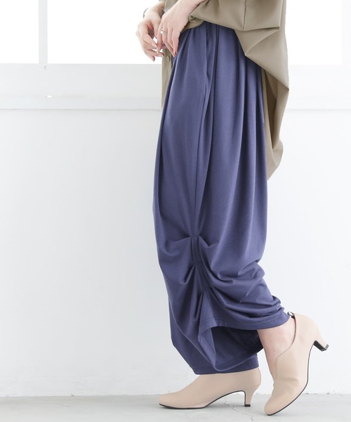 n'OrLABEL（ノアールレーベル）の「【廃盤】『ドレープタックパンツ』（その他パンツ・レディース・ライトグレー/ブラック/ダークブルー・FREE）」の10枚目の写真