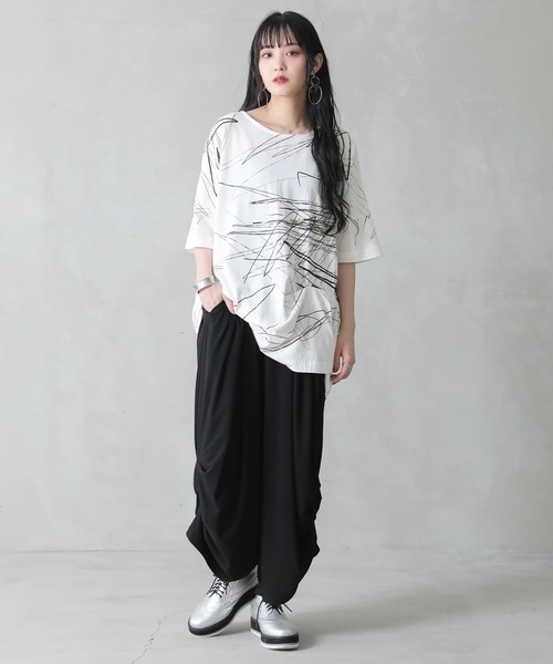 n'OrLABEL（ノアールレーベル）の「【廃盤】『ドレープタックパンツ』（その他パンツ・レディース・ライトグレー/ブラック/ダークブルー・FREE）」の15枚目の写真