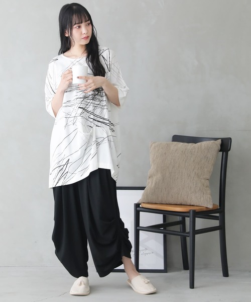 n'OrLABEL（ノアールレーベル）の「【廃盤】『ドレープタックパンツ』（その他パンツ・レディース・ライトグレー/ブラック/ダークブルー・FREE）」の16枚目の写真