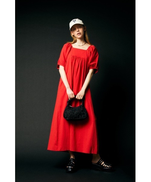 MOUSSY PUFF SLEEVE MAXI ドレス PUFF SLEEVE MAXI ドレス | マウジー(MOUSSY) | マルイウェブ