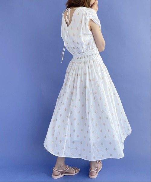 Ne Quittez Lulu Pas ヌキテパ ワンピース ドレス Pas ヌキテパ のファッション Ne Quittez コットンボイルホイル