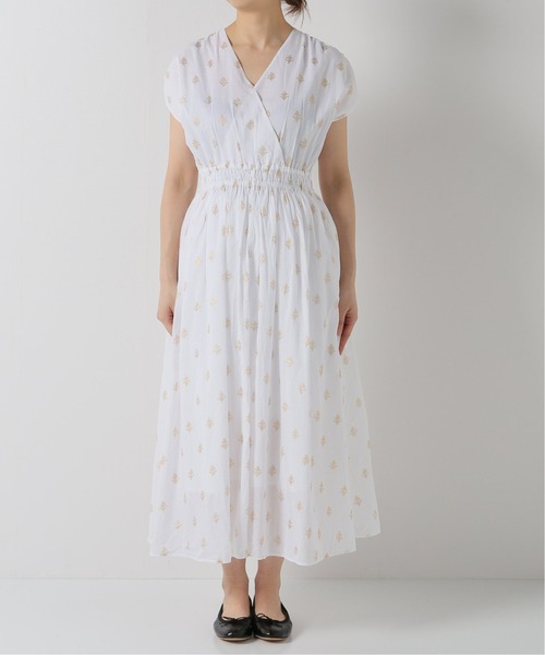 ヌキテパ　コットンボイルワンピース ne Quittez pas]コットンボイルストライプワンピース | KOBUNSHA