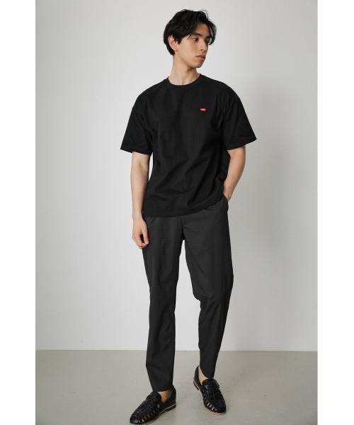 AZUL by moussy(アズールバイマウジー)の「AZUL BOX LOGO TEE/アズールボックスロゴTシャツ(Tシャツ/カットソー・メンズ・ホワイト/ライトブルー/ブラック・MEDIUM/SMALL/LARGE)」の17枚目の写真