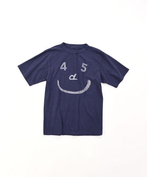 45R(フォーティファイブアール)の「スマアールプリントの908Tシャツ(Tシャツ/カットソー・レディース・ネイビー/ホワイト/レッド/ブルー・MEDIUM/SMALL/LARGE/X-LARGE/X-SMALL)」の3枚目の写真