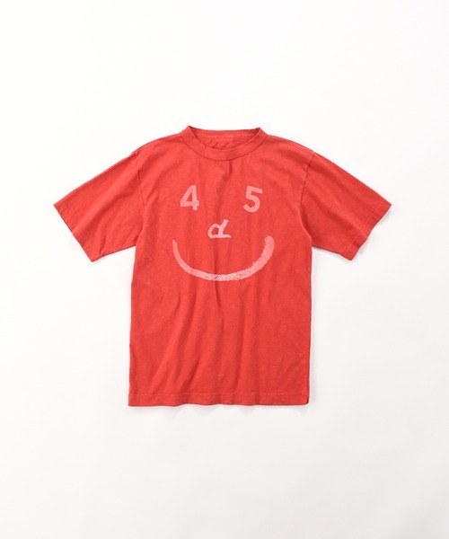 45R(フォーティファイブアール)の「スマアールプリントの908Tシャツ(Tシャツ/カットソー・レディース・ネイビー/ホワイト/レッド/ブルー・MEDIUM/SMALL/LARGE/X-LARGE/X-SMALL)」の4枚目の写真