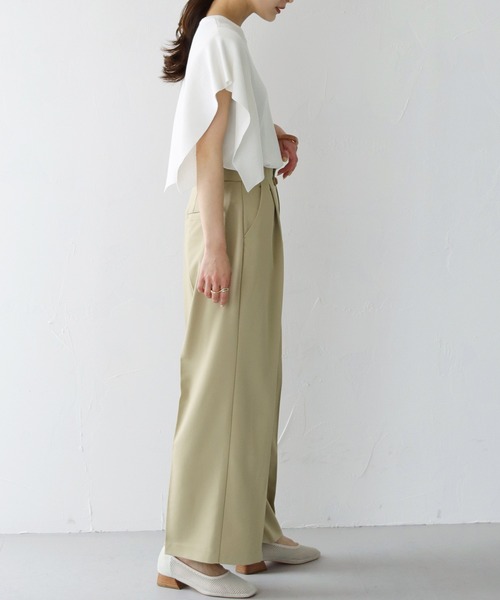 HER CLOSET(ハークローゼット)の「【cheriella】WEB限定フレアスリーブニットプルオーバー(ニット/セーター・レディース・ホワイト/ブラック/ピンク/ブルー/ライトグリーン・M)」の11枚目の写真