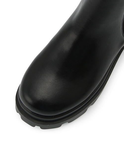 Juze（ジュゼ）の「【晴雨兼用】オールウェザーサイドゴアブーツ（レインシューズ・レディース・ブラック・L/M/S）」の5枚目の写真