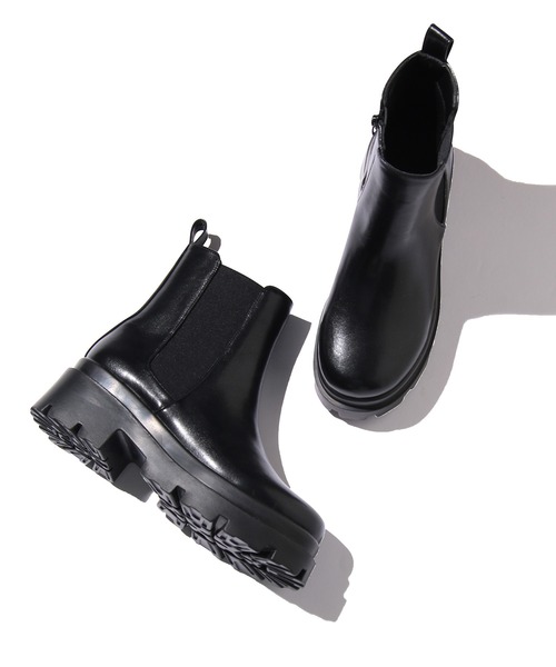 Juze（ジュゼ）の「【晴雨兼用】オールウェザーサイドゴアブーツ（レインシューズ・レディース・ブラック・L/M/S）」の9枚目の写真
