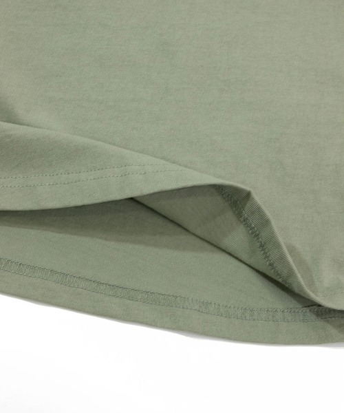 go slow caravan（ゴースローキャラバン）の「USA/C リブカラーラウンドタンク（タンクトップ・メンズ・ホワイト/ブラック/セージグリーン/ネイビー・MEDIUM/LARGE/X-LARGE）」の8枚目の写真