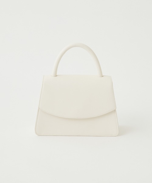 GALLARDAGALANTE（ガリャルダガランテ）の「ワンハンドルミニバッグ（ハンドバッグ・レディース・ホワイト/ライトベージュ・FREE）」の7枚目の写真