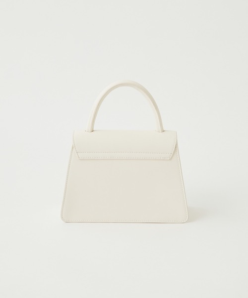 GALLARDAGALANTE（ガリャルダガランテ）の「ワンハンドルミニバッグ（ハンドバッグ・レディース・ホワイト/ライトベージュ・FREE）」の9枚目の写真