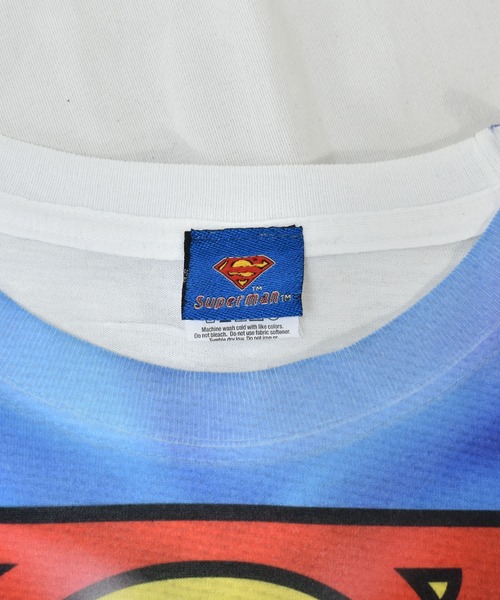 SUPERMAN（スーパーマン）の「【ヴィンテージ古着】SUPERMAN / スーパーマン 両面プリント Tシャツ（Tシャツ/カットソー・メンズ・ホワイト・X-LARGE）」の3枚目の写真