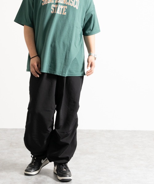 NYLAUS（ナイラス）の「別注 ルーズ スノー パンツ（チノパンツ・メンズ・ホワイト/ブラック/レッド/イエロー/オレンジ/グリーン・LL/L/M）」の17枚目の写真