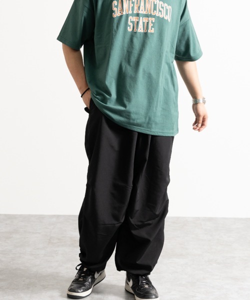 NYLAUS（ナイラス）の「別注 ルーズ スノー パンツ（チノパンツ・メンズ・ホワイト/ブラック/レッド/イエロー/オレンジ/グリーン・LL/L/M）」の18枚目の写真