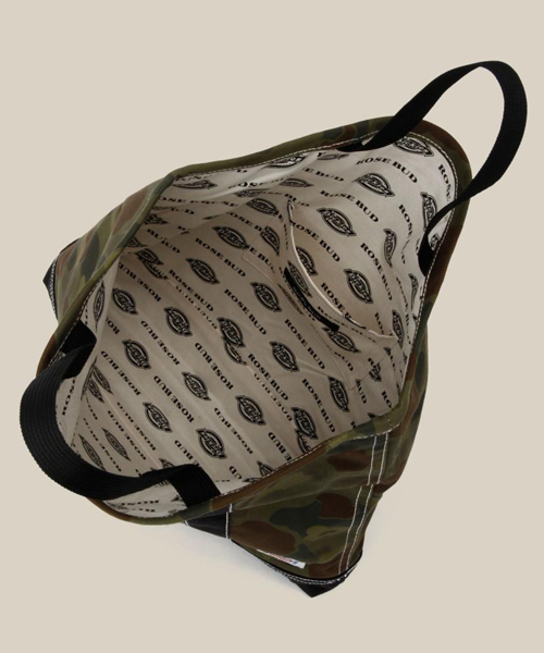 Dickies（ディッキーズ）の「(DICKIES × ROSE BUD) LR-15102 TOTE CLATCH BAG（クラッチバッグ・レディース・オフホワイト/カモフラージュ・ONE SIZE）」の9枚目の写真