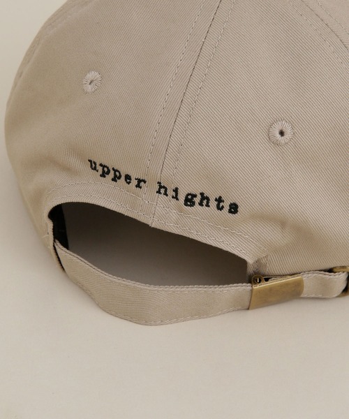 upperhights(アッパーハイツ)の「upper hights/別注THE BASEBALL CAP(キャップ・レディース・ベージュ・FREE)」の3枚目の写真