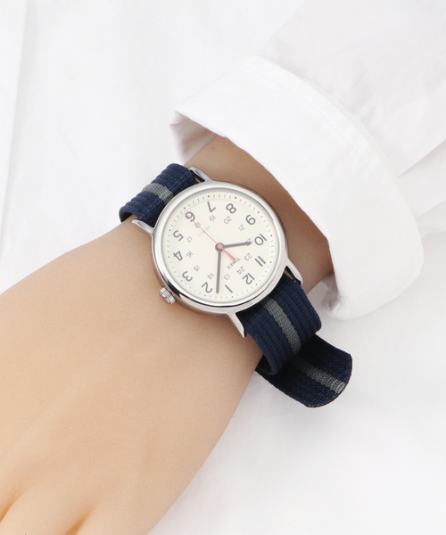 TIMEX(タイメックス)の「TIMEX T2N654【 ウォッチ 】(アナログ腕時計・レディース・シルバー・FREE)」の9枚目の写真