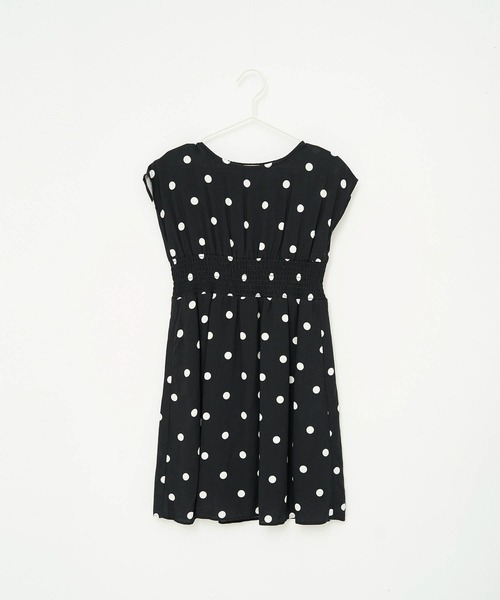 セール Kids リンクコーデ ウエストシャーリングドットワンピース ワンピース Rope Picnic ロペピクニック のファッション通販 Zozotown