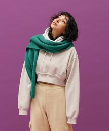 CITEN | ＜CITEN＞起毛裏毛 クロップド スウェット(スウェット)