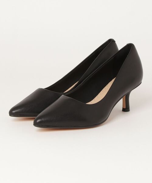 Clarks(クラークス)の「【ネット限定】 Violet55 Rae / バイオレット55レイ(ブラックレザー)(パンプス・レディース・ブラック・UK4.5/UK5.5/UK5/UK6/UK3.5/UK4/UK3)」の5枚目の写真