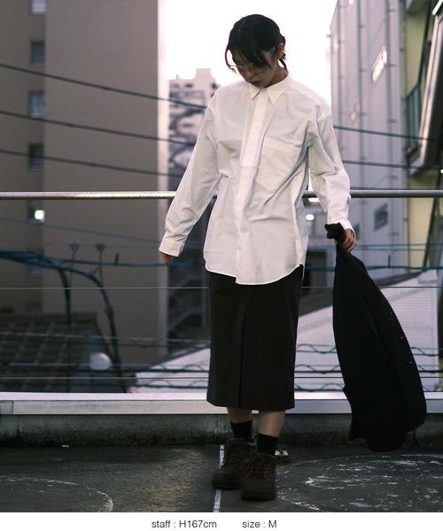 DESCENTE PAUSE(デサントポーズ)の「【デサントポーズ】シャツ / SHIRT 撥水 日本製(シャツ/ブラウス・メンズ・ブラウン/スミクロ/ベージュ/ホワイト・LARGE/X-LARGE/MEDIUM/SMALL)」の9枚目の写真