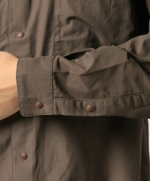 DESCENTE PAUSE(デサントポーズ)の「【デサントポーズ】シャツ / SHIRT 撥水 日本製(シャツ/ブラウス・メンズ・ブラウン/スミクロ/ベージュ/ホワイト・LARGE/X-LARGE/MEDIUM/SMALL)」の11枚目の写真