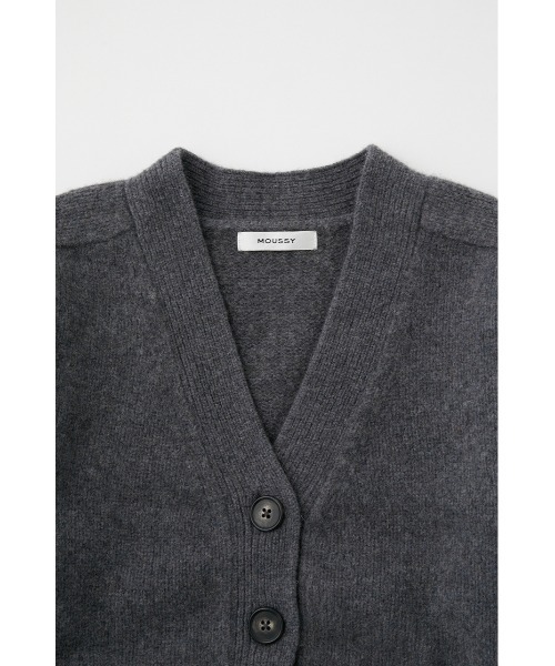 MOUSSY（マウジー）の「WOOL PUFF SLEEVE カーディガン（カーディガン/ボレロ・レディース・カーキ/チャコールグレー/アイボリー・FREE）」の8枚目の写真