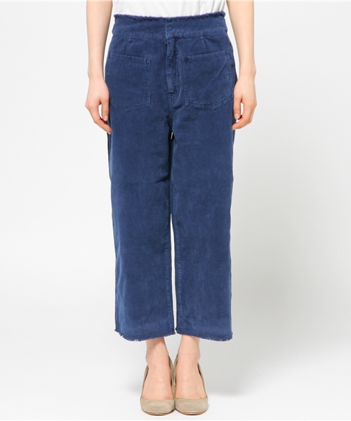 B:MING by BEAMS(ビーミングバイビームス)の「ビーミング by ビームス / コーデュロイ カットオフパンツ(その他パンツ・レディース・ブラウン系その他/ブルー系その他・MEDIUM/SMALL)」の4枚目の写真