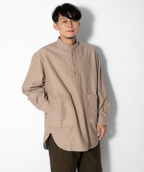 Snow Peak（スノーピーク）の「Camping Flannel Utility Pullover（シャツ/ブラウス・メンズ・ブラウン/ブラック・X-LARGE/LARGE/1/MEDIUM/SMALL）」の2枚目の写真