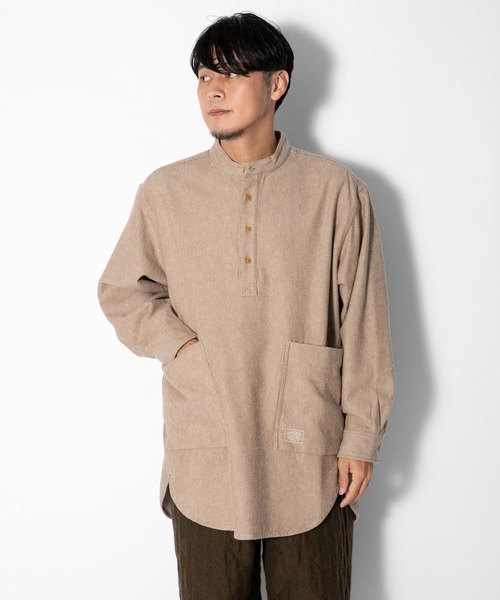 Snow Peak（スノーピーク）の「Camping Flannel Utility Pullover（シャツ/ブラウス・メンズ・ブラウン/ブラック・X-LARGE/LARGE/1/MEDIUM/SMALL）」の4枚目の写真