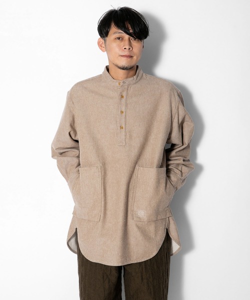 Snow Peak（スノーピーク）の「Camping Flannel Utility Pullover（シャツ/ブラウス・メンズ・ブラウン/ブラック・X-LARGE/LARGE/1/MEDIUM/SMALL）」の11枚目の写真