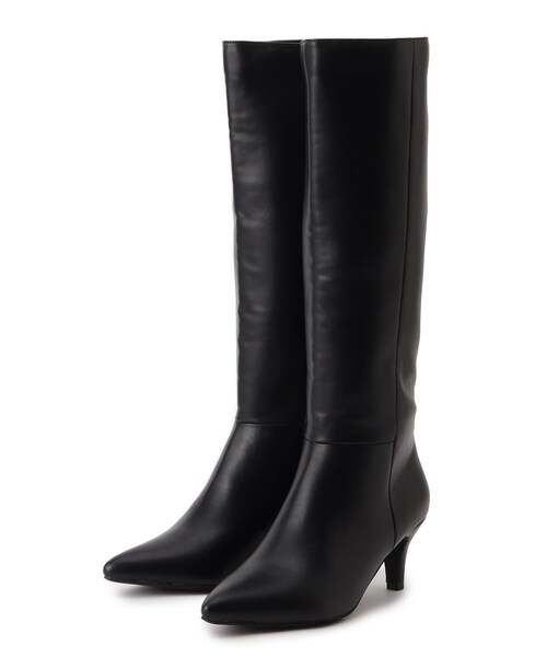 index(インデックス)の「◆ポインテッドトゥロングブーツ(ブーツ・レディース・ベージュ/ブラック・02/03)」の20枚目の写真