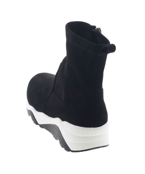 JELLY BEANS（ジェリービーンズ）の「ストレッチスニーカーブーツ(217-60207)JELLY BEANS(ジェリービーンズ)（ブーツ・レディース・スモークピンク/グレー/ブラック系・M/L/S）」の9枚目の写真