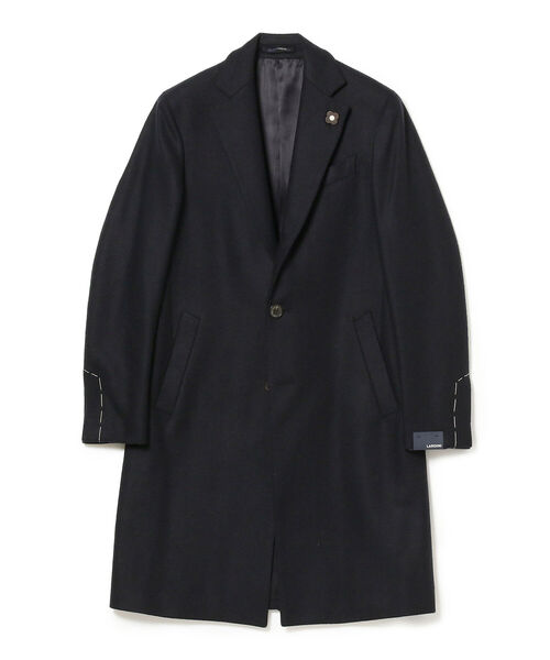 LARDINI（ラルディーニ）の「LARDINI / ヘリンボーン スポルベリーノコート（その他アウター・メンズ・ネイビー・46）」の7枚目の写真