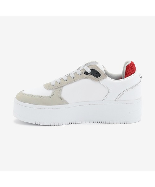 tommy jeans(トミー ジーンズ)の「アイコニックフラットフォームスニーカー(スニーカー・レディース・ホワイト・23cm/23.5cm/24cm/24.5cm)」の3枚目の写真