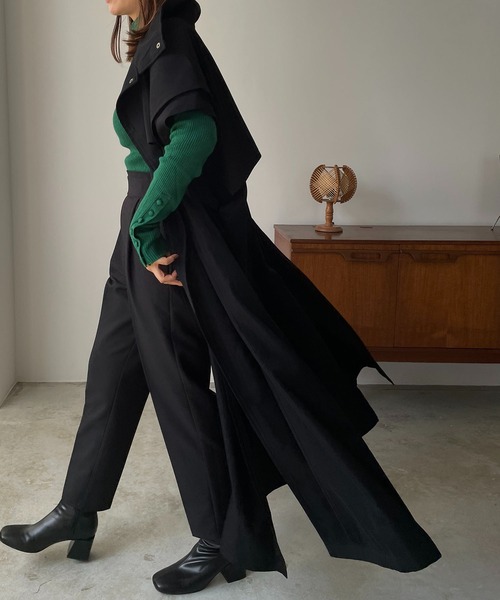 210nouve（トゥージュヌーブ）の「スリーブレストレンチコート（トレンチコート・レディース・ベージュ/アイボリー/オリーブ/ブラック・FREE）」の16枚目の写真