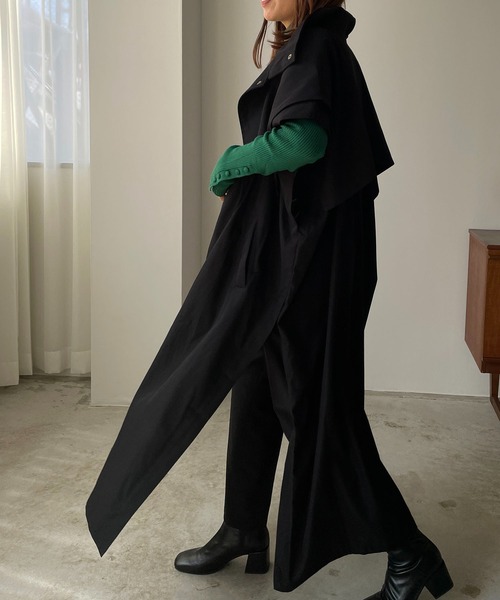 210nouve（トゥージュヌーブ）の「スリーブレストレンチコート（トレンチコート・レディース・ベージュ/アイボリー/オリーブ/ブラック・FREE）」の17枚目の写真