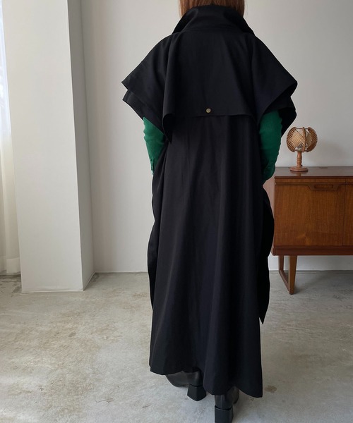 210nouve（トゥージュヌーブ）の「スリーブレストレンチコート（トレンチコート・レディース・ベージュ/アイボリー/オリーブ/ブラック・FREE）」の18枚目の写真