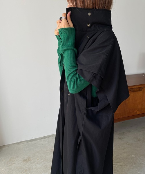 210nouve（トゥージュヌーブ）の「スリーブレストレンチコート（トレンチコート・レディース・ベージュ/アイボリー/オリーブ/ブラック・FREE）」の21枚目の写真