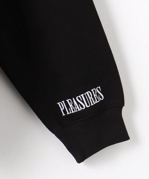 PLEASURES（プレジャー）の「＜PLEASURES＞ CUT HERE CREW NECK/スウェット（スウェット・メンズ・ブラック・M/L/XL）」の6枚目の写真